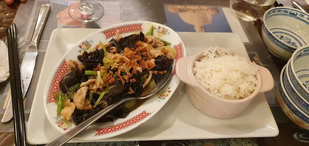 Porc Au Champignons Noirs